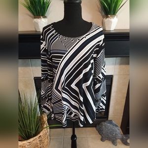 JM Collection Ladies Tunic Top